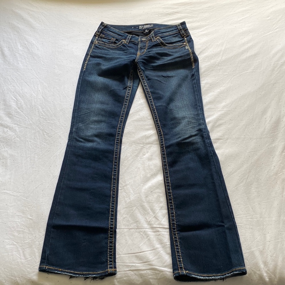 Silver Jeans. Aiko Bootcut. Sz 28.